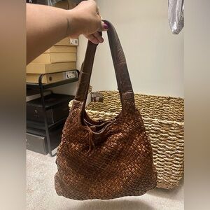 Costanza Rota Woven Leather Handbag